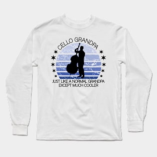 cello grandpa Long Sleeve T-Shirt